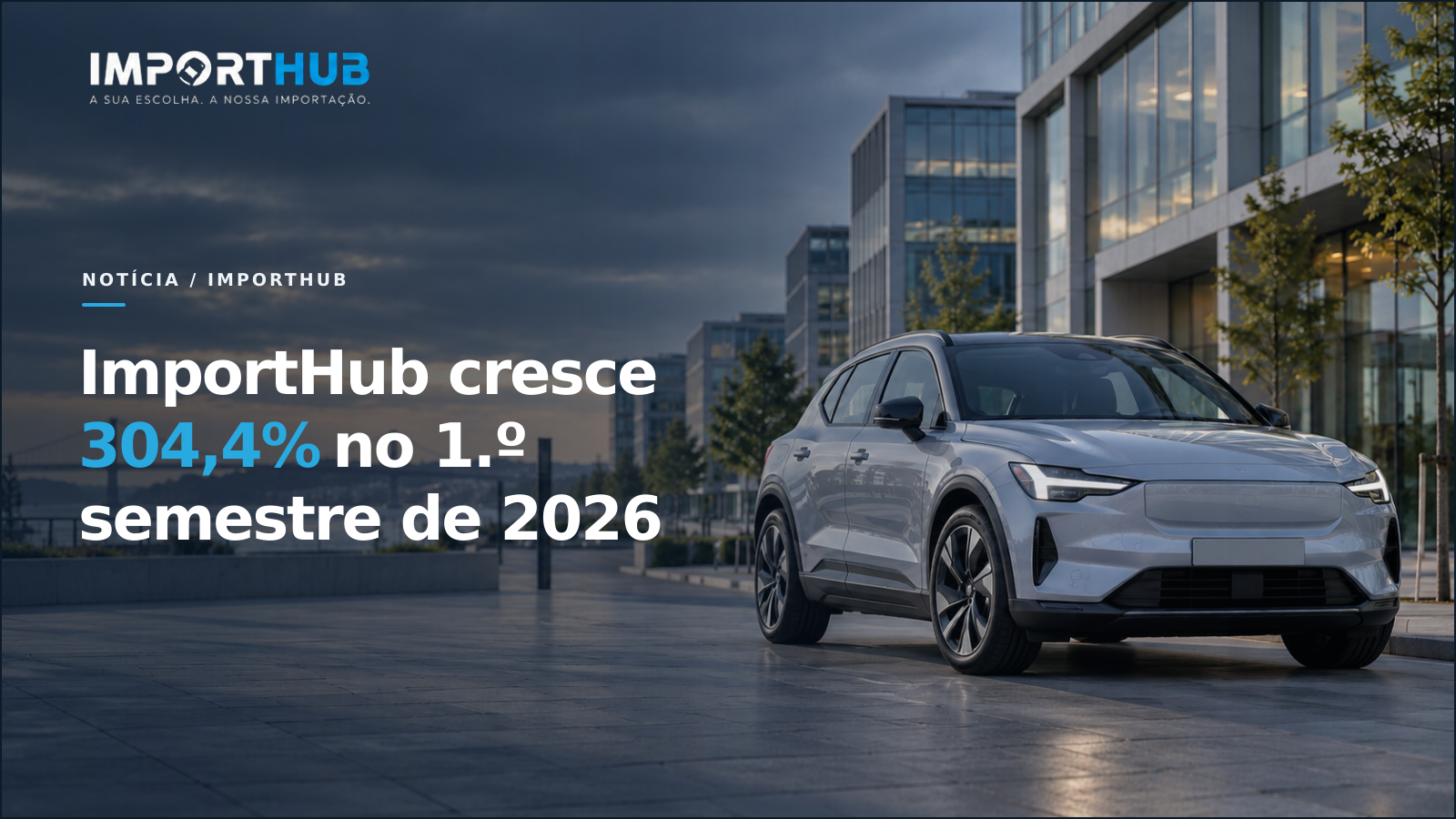 ImportHub quadruplica faturação em seis meses e passa 150 veículos importados num ano
